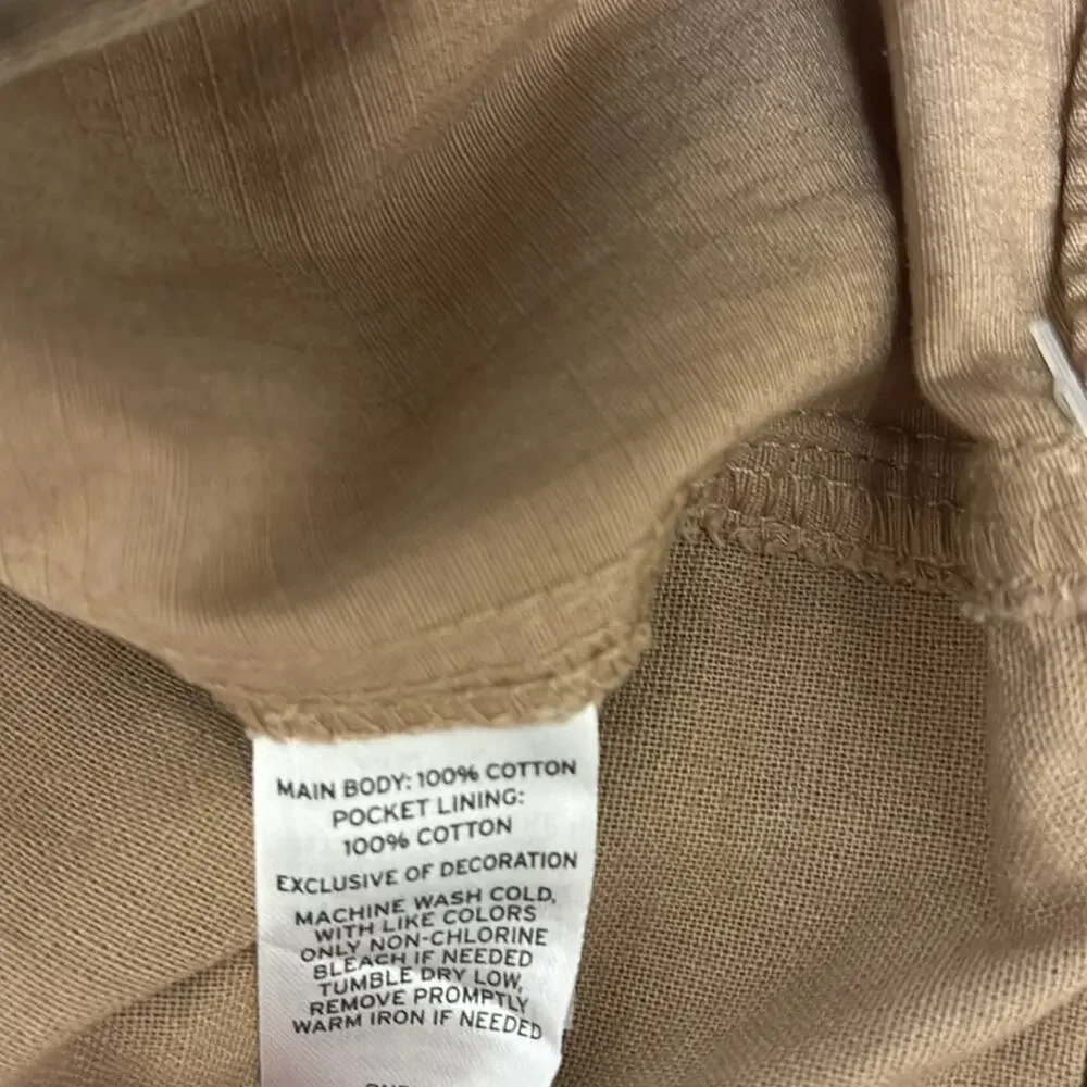 Cargo Shorts men’s BP Small Tan Front Side Pockets 2 Side Velcro Pockets Outdoor - Picture 13 of 13